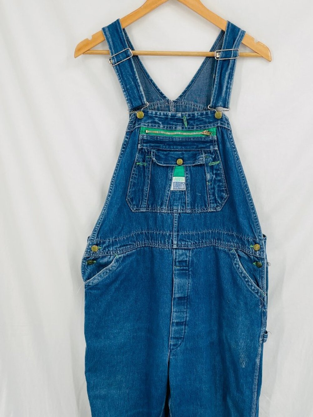 Vintage Y2K Liberty Denim Overalls Blue Jean Workwear Bib Pants